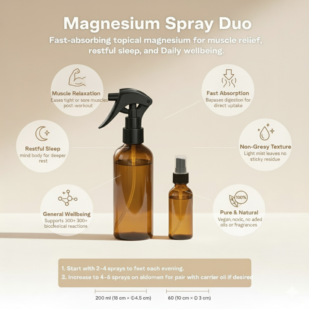Magnesium Spray – Natural Support for Deep Sleep